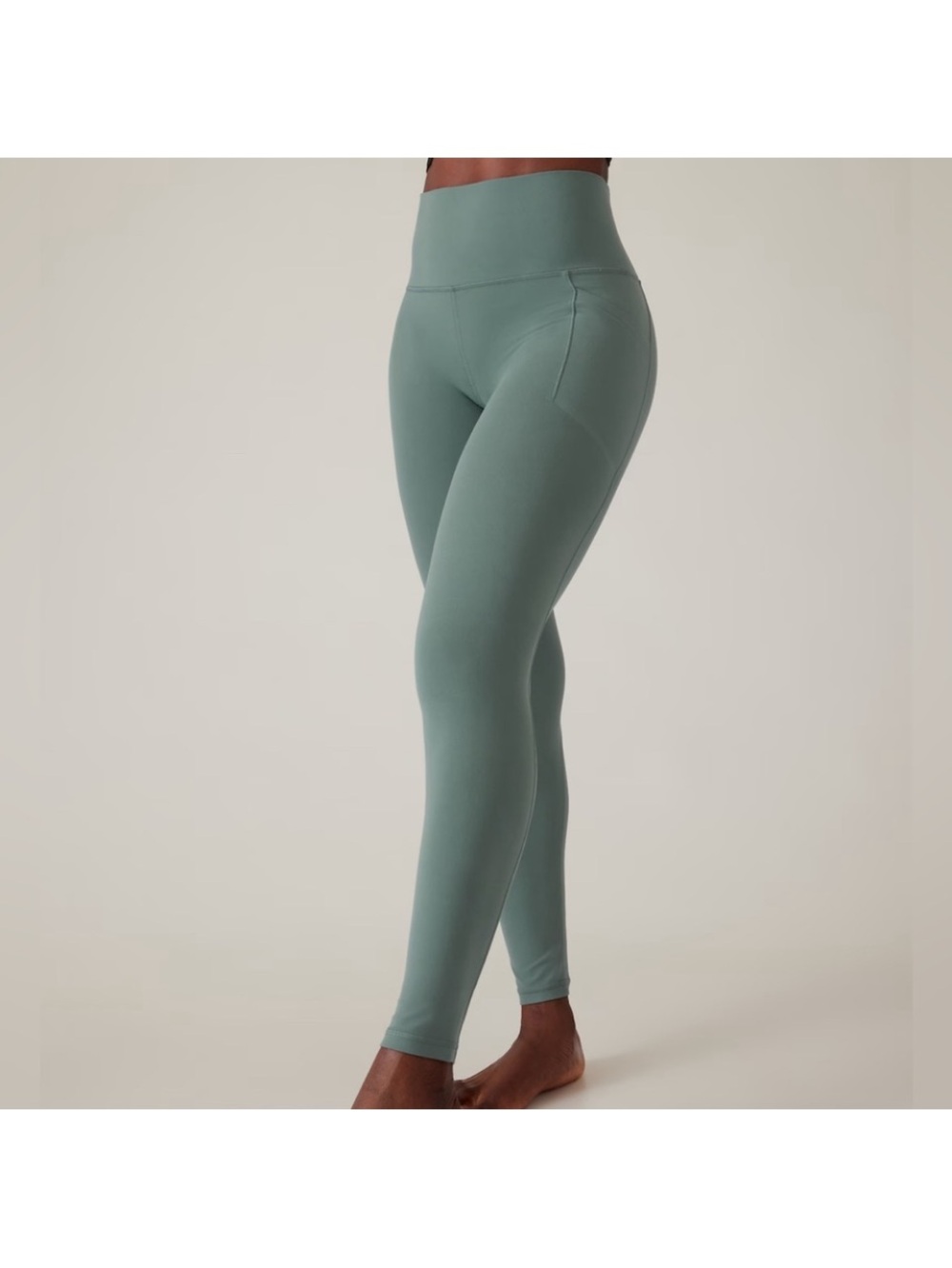 Athleta Salutation Stash Pocket II 7/8 Sz XXS PERFECT KK13404